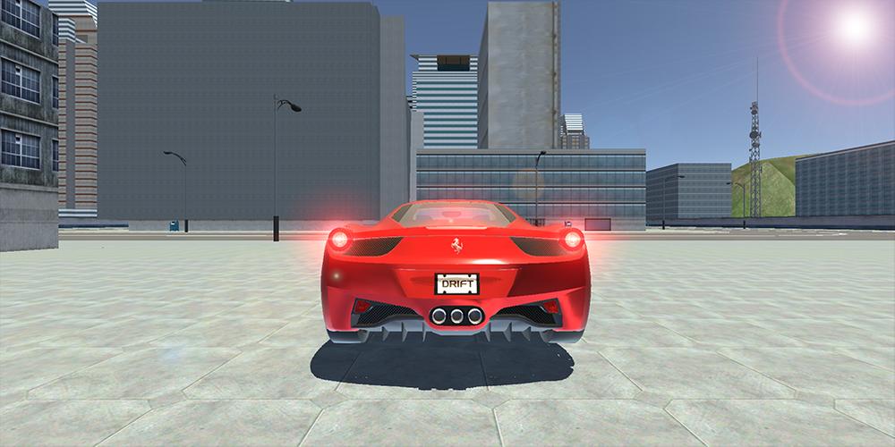 458 Italia Drift Simulator:Car Screenshot 4