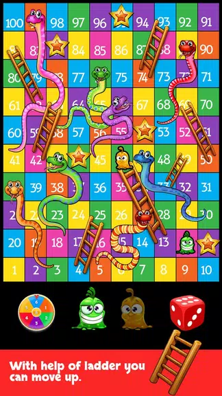 Snakes and Ladders - Dice Game Capture d'écran 2