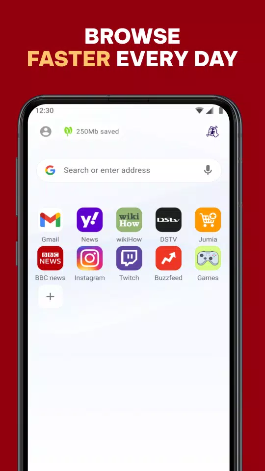 Opera Mini: Fast Web Browser Screenshot 1