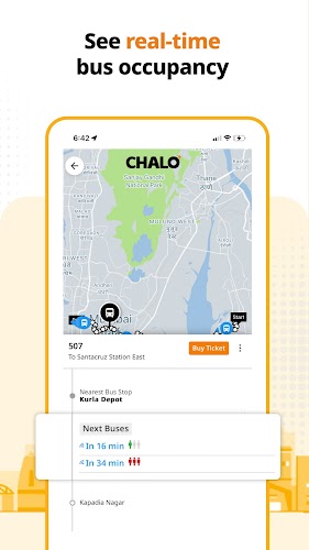 Chalo - Live Bus Tracking App Schermafbeelding 3