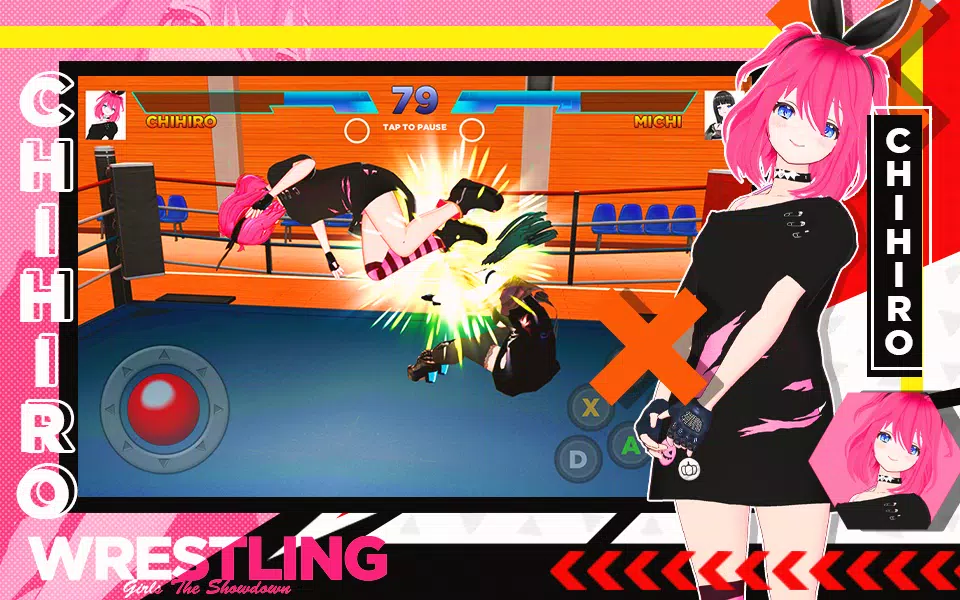 Wrestling Girls: The Showdown Captura de pantalla 1