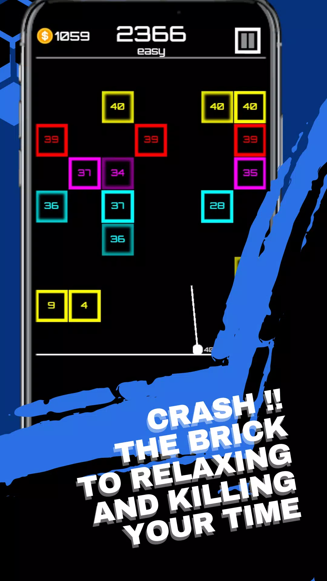 Brick Breaker Crash স্ক্রিনশট 1