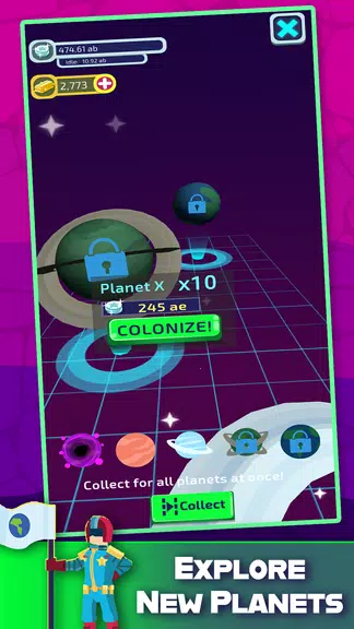 Milky Way Miner: Alien Worlds ภาพหน้าจอ 4
