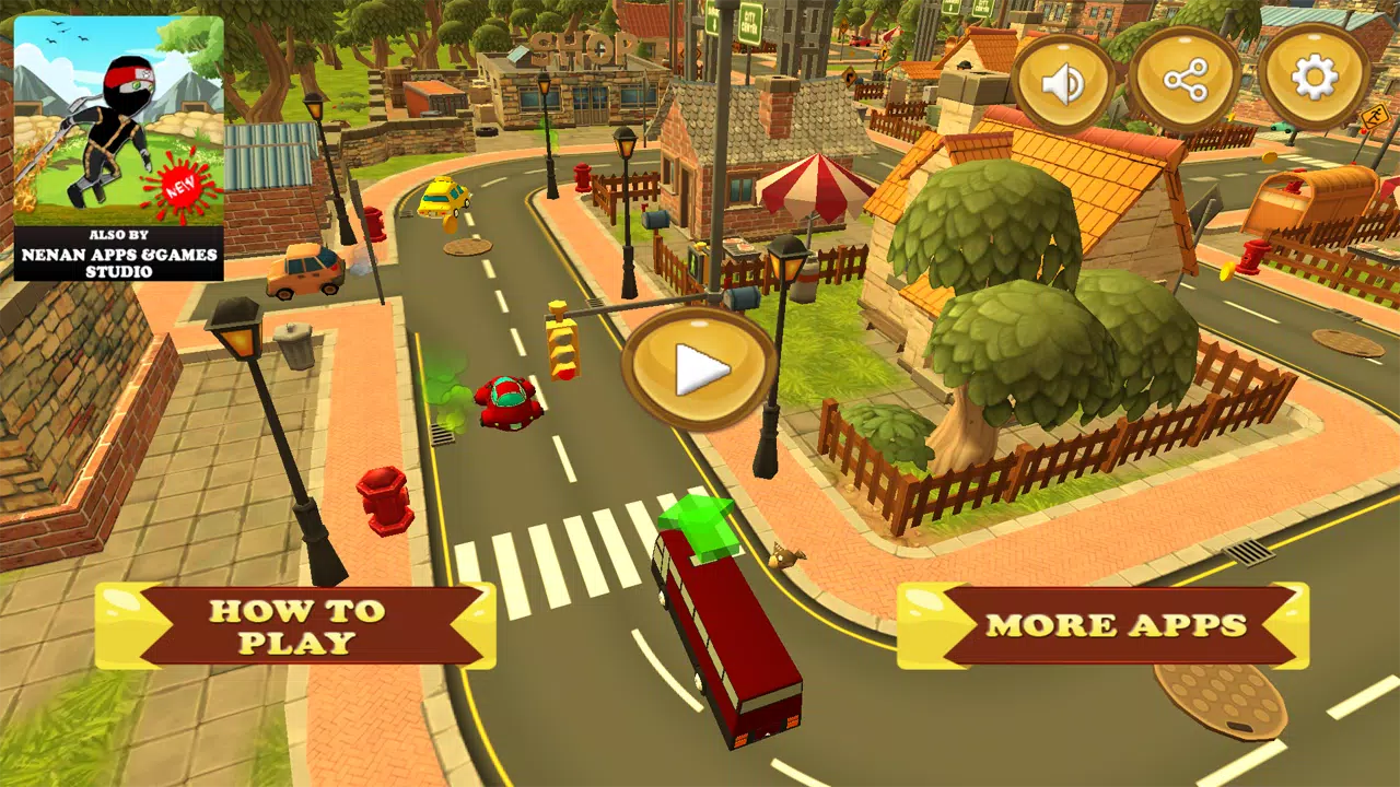 Bus Simulator City Driving Guide 2018 Capture d'écran 1