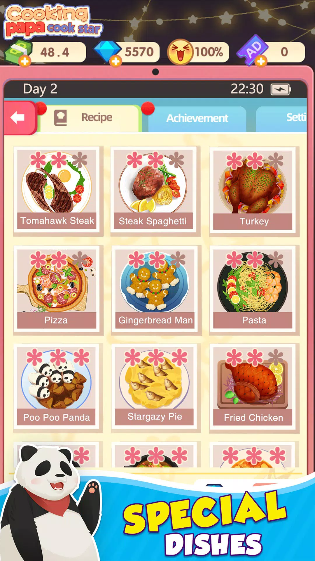 Cooking Papa:Cookstar Screenshot 1