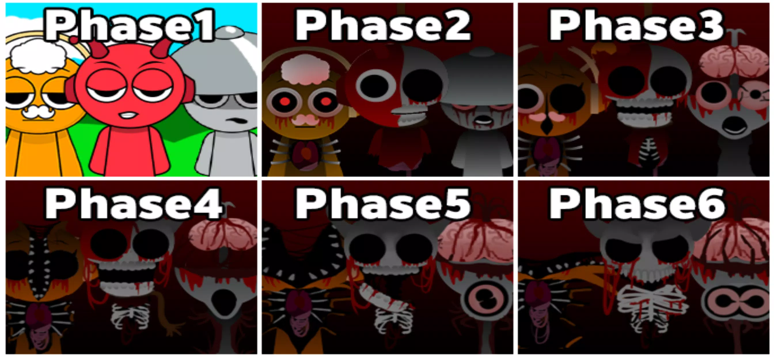 Phase All Mods Horror 스크린샷 1