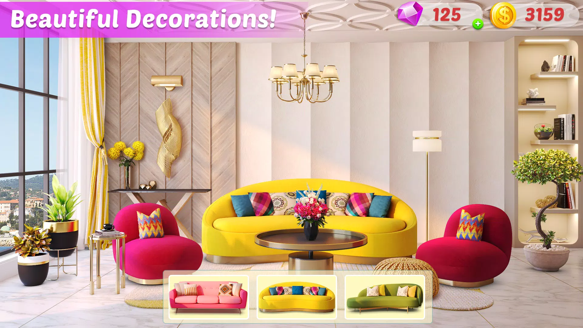 Redesign – My Home Design Game Captura de pantalla 3