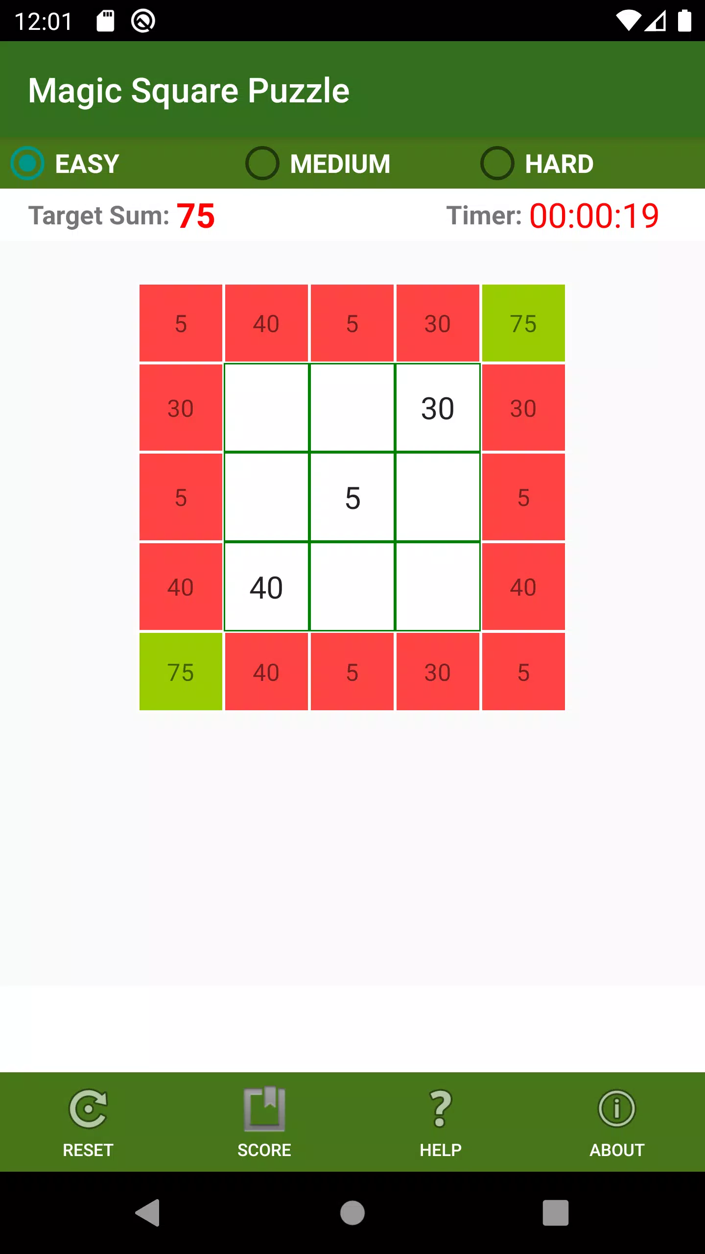 Magic Square Puzzle Schermafbeelding 2