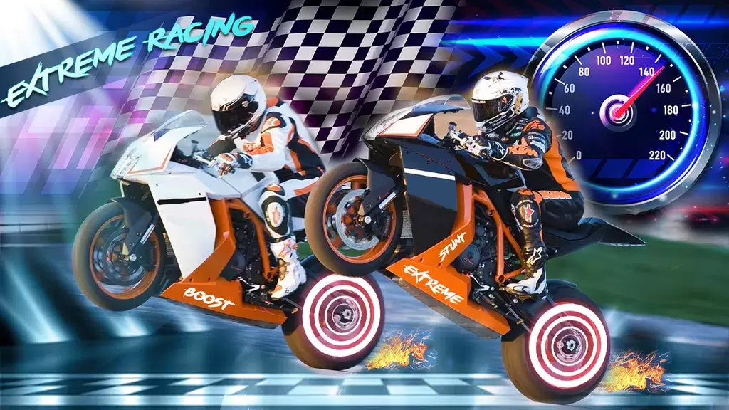 MotorBike Racing Simulator 3d スクリーンショット 1