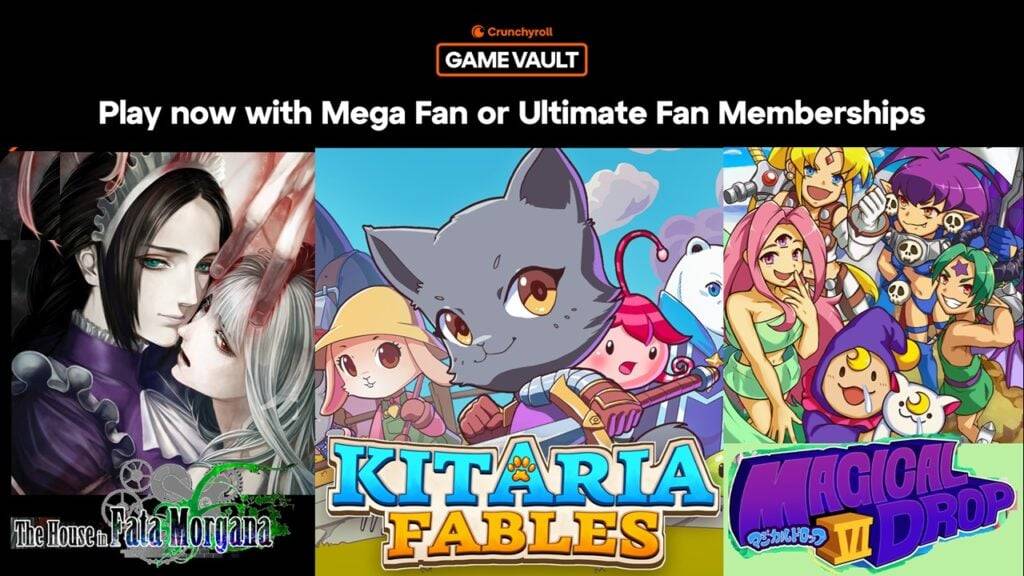 Crunchyroll ने तीन नए खिताबों के साथ एंड्रॉइड गेमिंग का विस्तार किया, जिसमें 'द हाउस इन फाटा मॉर्गन' भी शामिल है