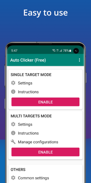 Auto Clicker - Automatic tap Mod স্ক্রিনশট 1