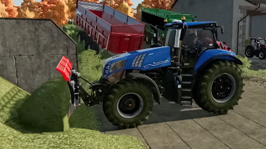 US Farming Tractor 3D Games Ảnh chụp màn hình 1