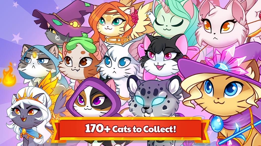 Castle Cats - Idle Hero RPG Mod Screenshot 4