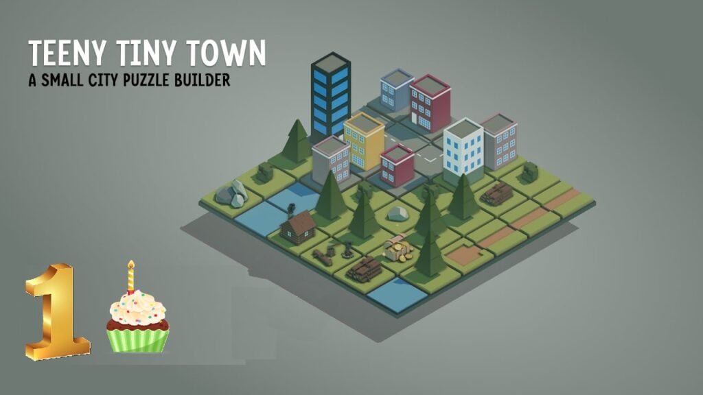 Comemore o primeiro aniversário da Teeny Tiny Town com uma atualização de ficção científica!