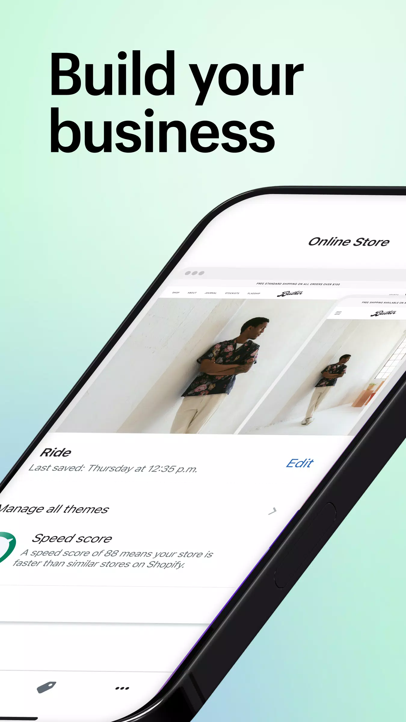 Shopify: E-commerce mobile Capture d'écran 1