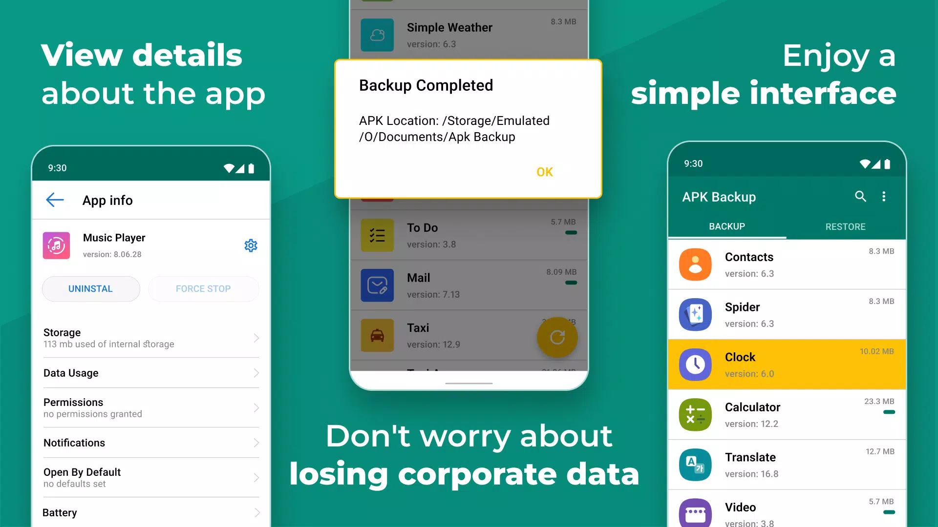 APK Backup 스크린샷 3