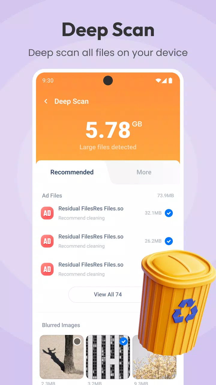 TEC Cleanup - Storage Cleaner ภาพหน้าจอ 4