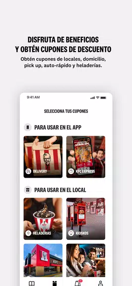 KFC APP - Ec, Co, Cl, Ar y Ve Captura de tela 3