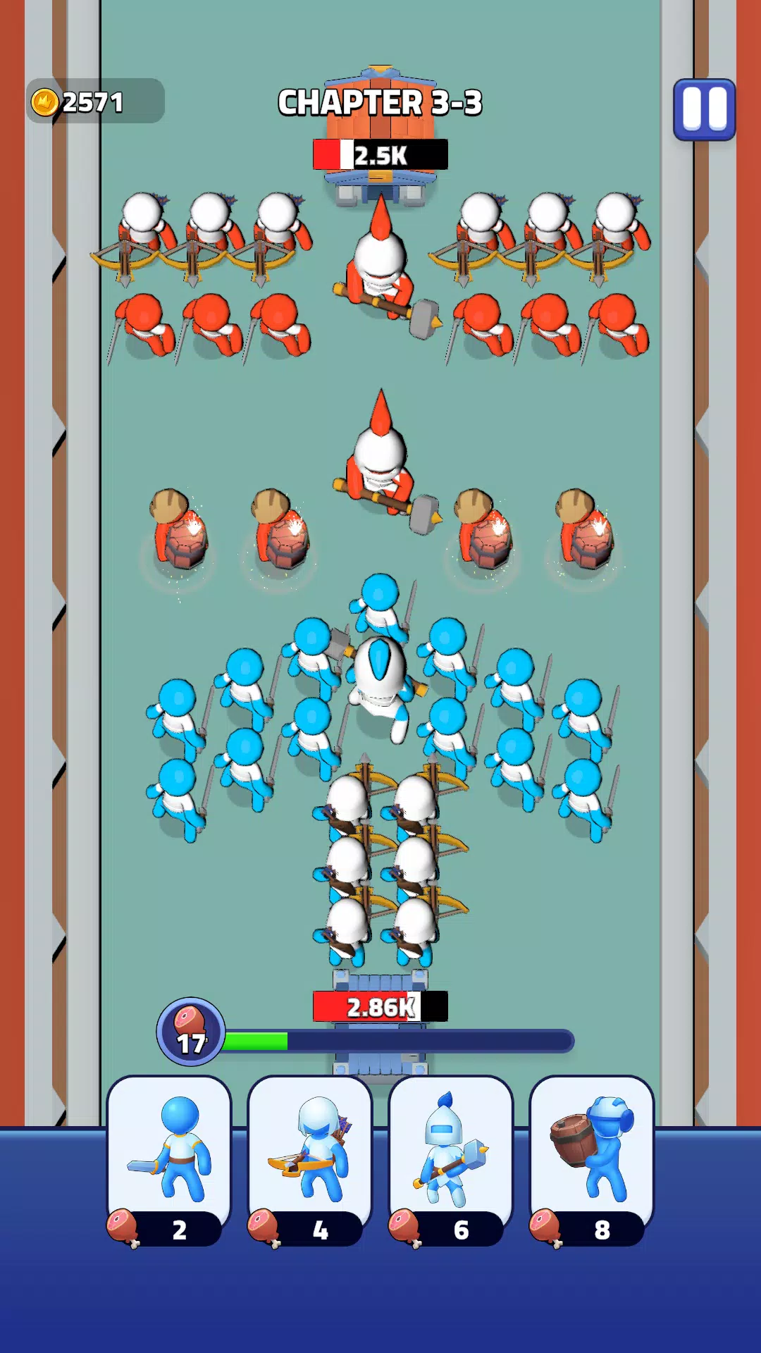 Warrior Clash Zrzut ekranu 2