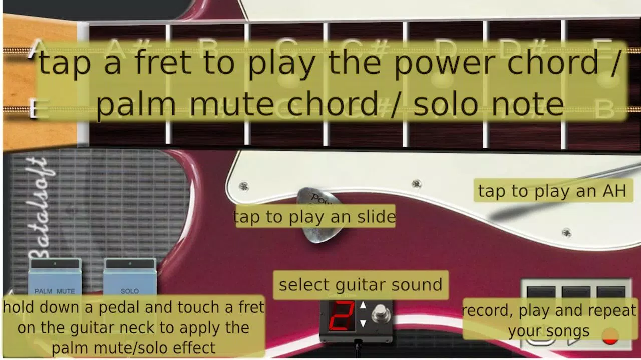 Power guitar HD Скриншот 4