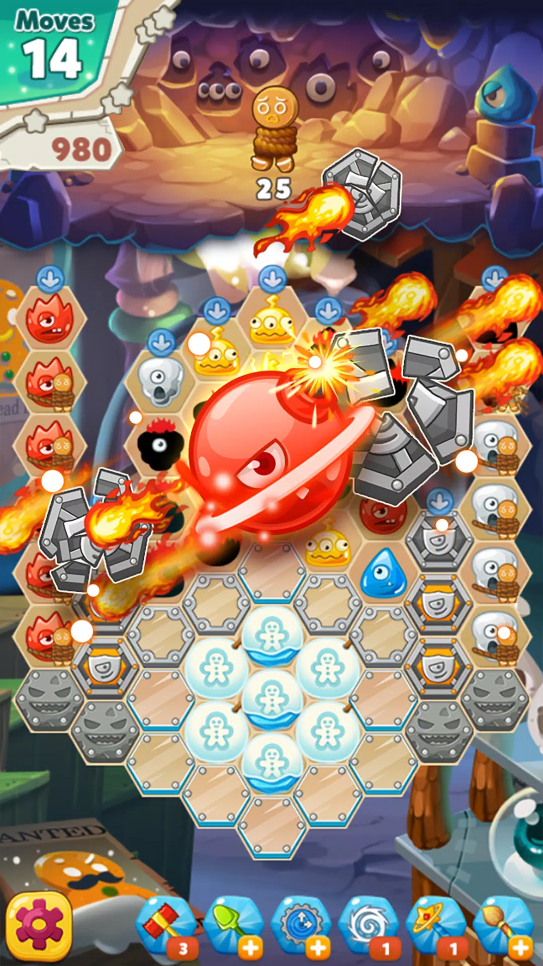 Monster Busters: Ice Slide Tangkapan skrin 2