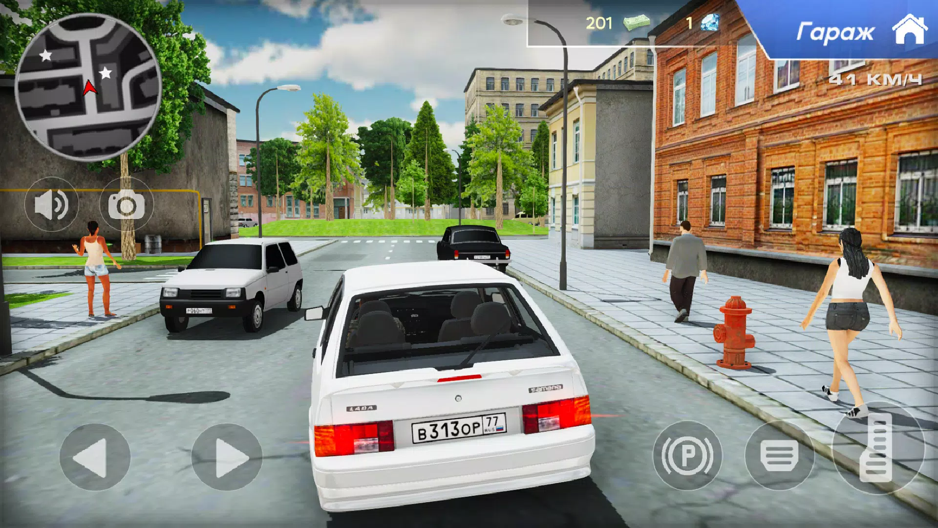 Lada 2113 Russian City Driving Screenshot 2