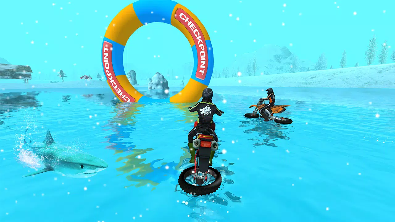 Bike Racing : Water Bike Games স্ক্রিনশট 1