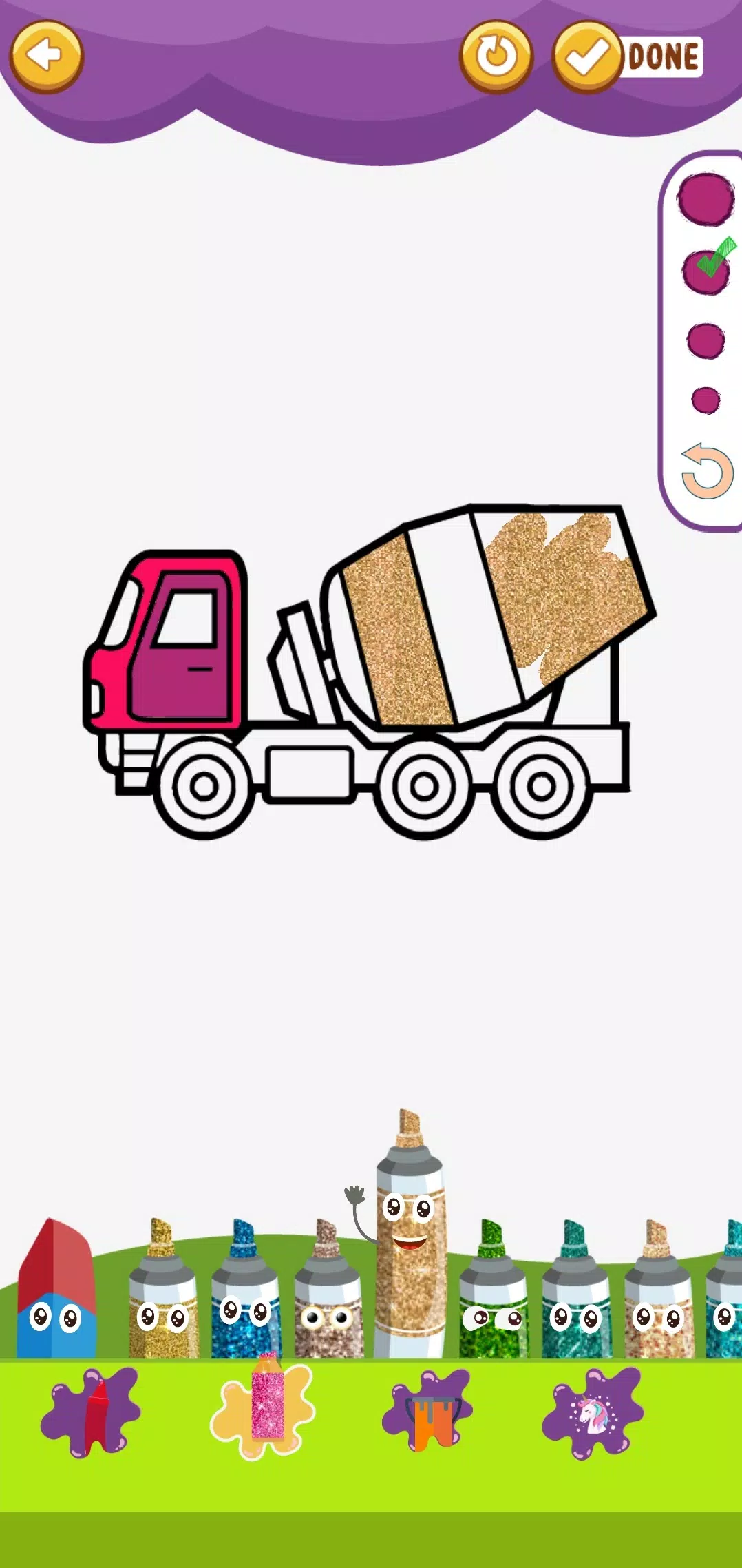 Trucks Coloring Pages Скриншот 1