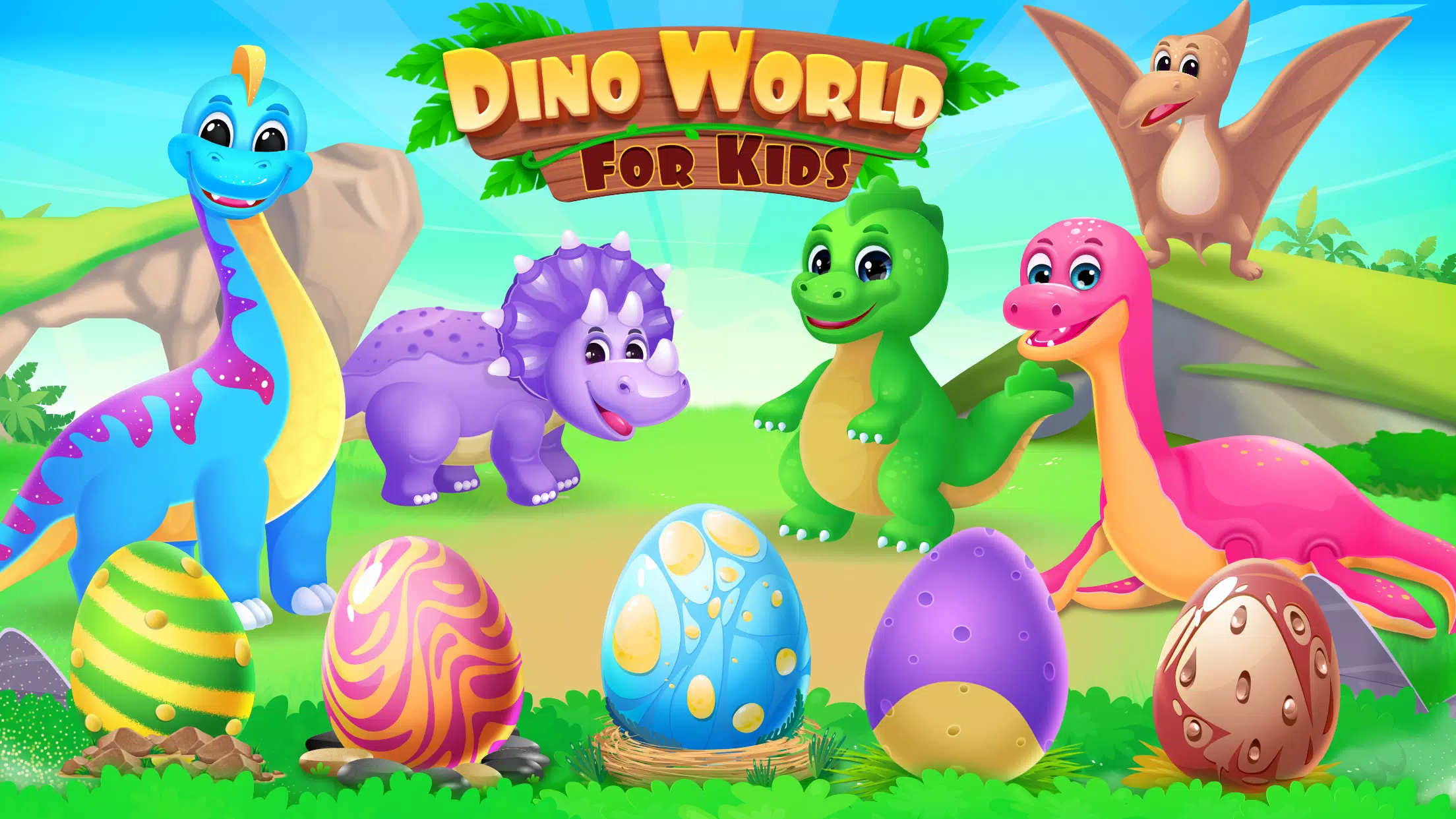 Dino World Jurassic for Kids Capture d'écran 1