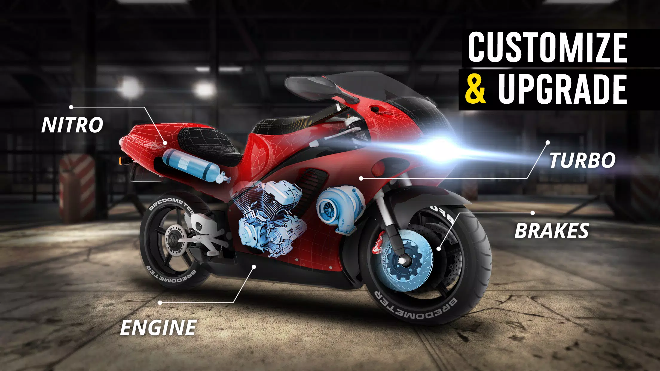 Motor Bike: Xtreme Races Ảnh chụp màn hình 3