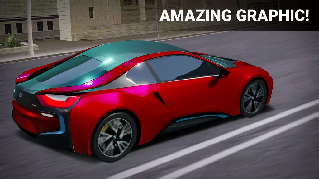 Driver BMW I8 Night City Racer 스크린샷 4