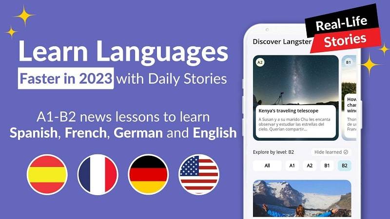 Learn Languages with Langster應用截圖第1張