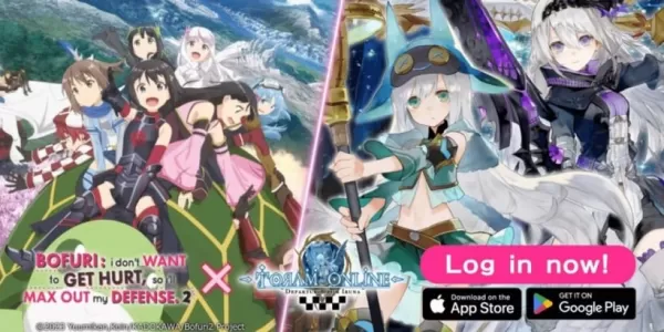 Toram在线合作伙伴与Bofuri Anime一起激动人心的新合作