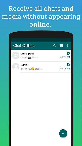 Chat Offline, Hidden Online ภาพหน้าจอ 1