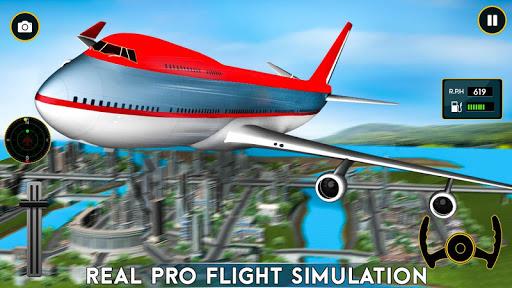 Flight Pilot Simulator Games Zrzut ekranu 4