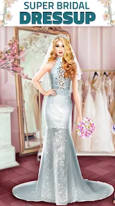 Super Wedding Dress Up Stylist Mod Screenshot 3