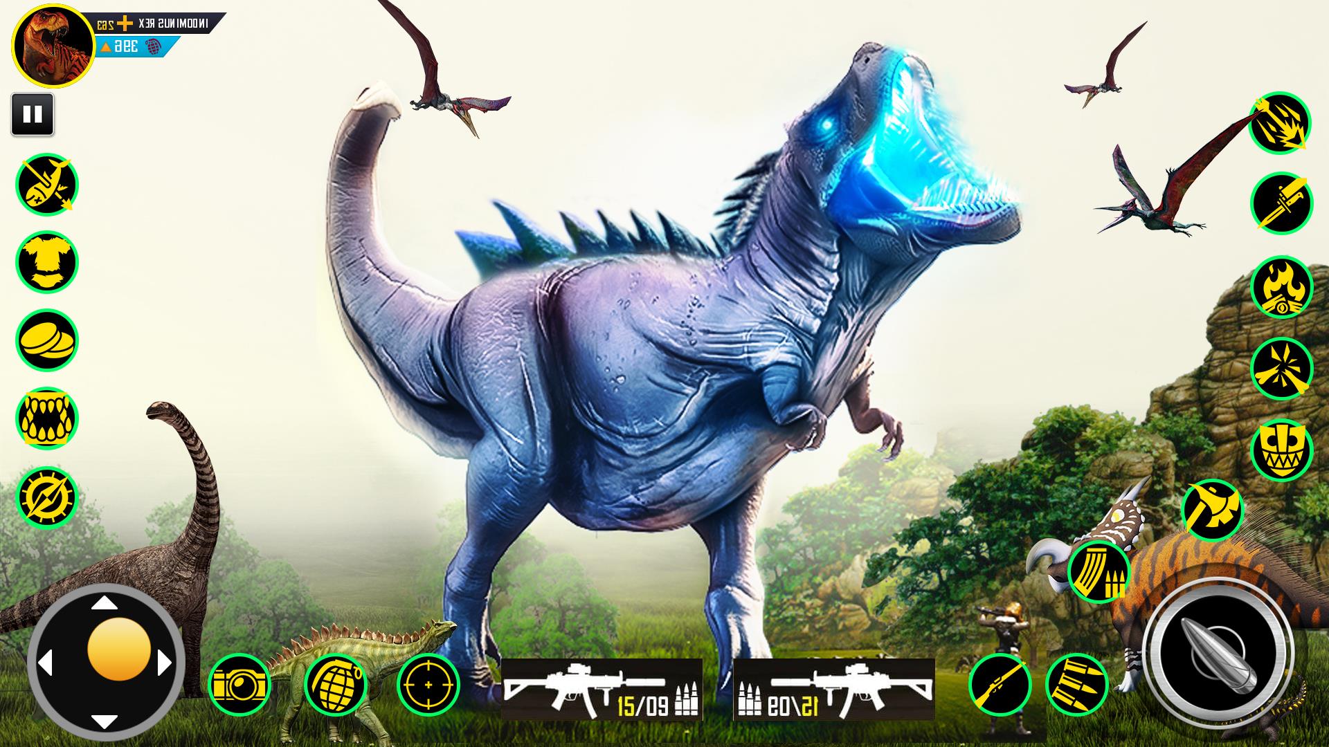 Wild Dinosaur Game Hunting Sim Captura de pantalla 1