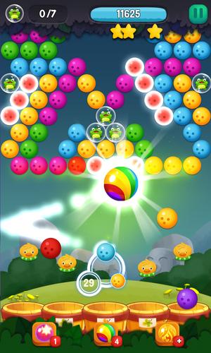 Frog pop bubble island ဖန်သားပြင်ဓာတ်ပုံ 4