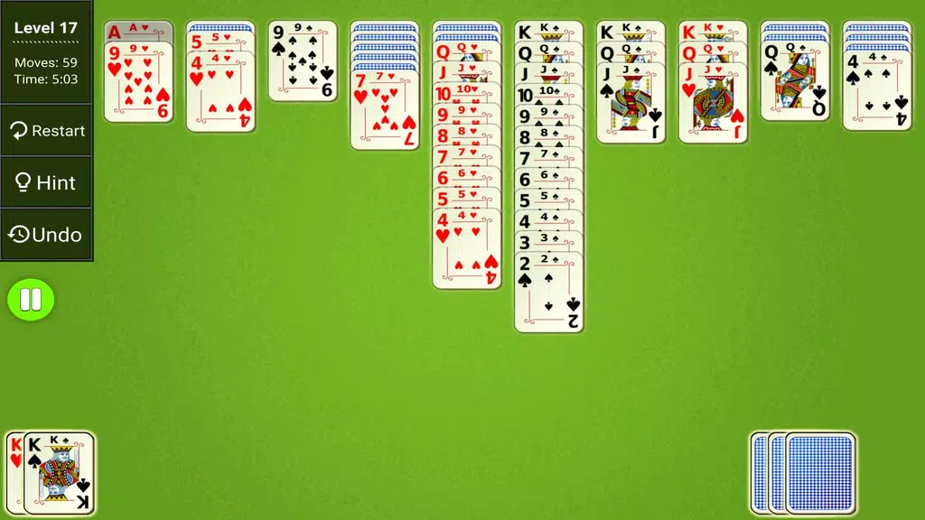 Spider Solitaire Epic Capture d'écran 3