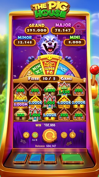 The Pig House Slot-TaDa Games Ảnh chụp màn hình 1