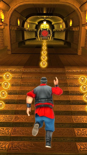 Lost Temple Castle Frozen Run Mod Captura de pantalla 4