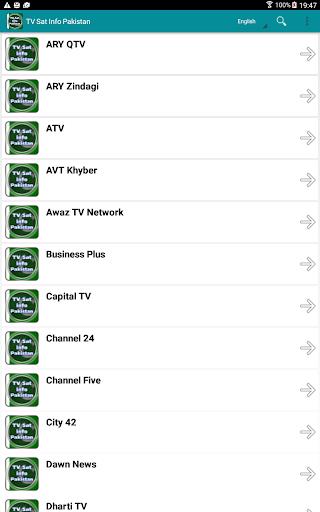 TV Sat Info Pakistan 스크린샷 3