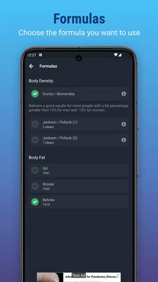Plixi - Fat calculator ဖန်သားပြင်ဓာတ်ပုံ 2