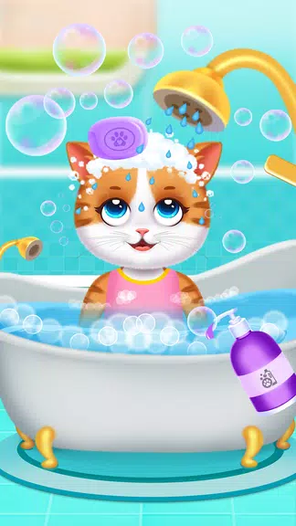 可爱的小猫咪护理 - 宠物日托活动游戏应用截图第2张