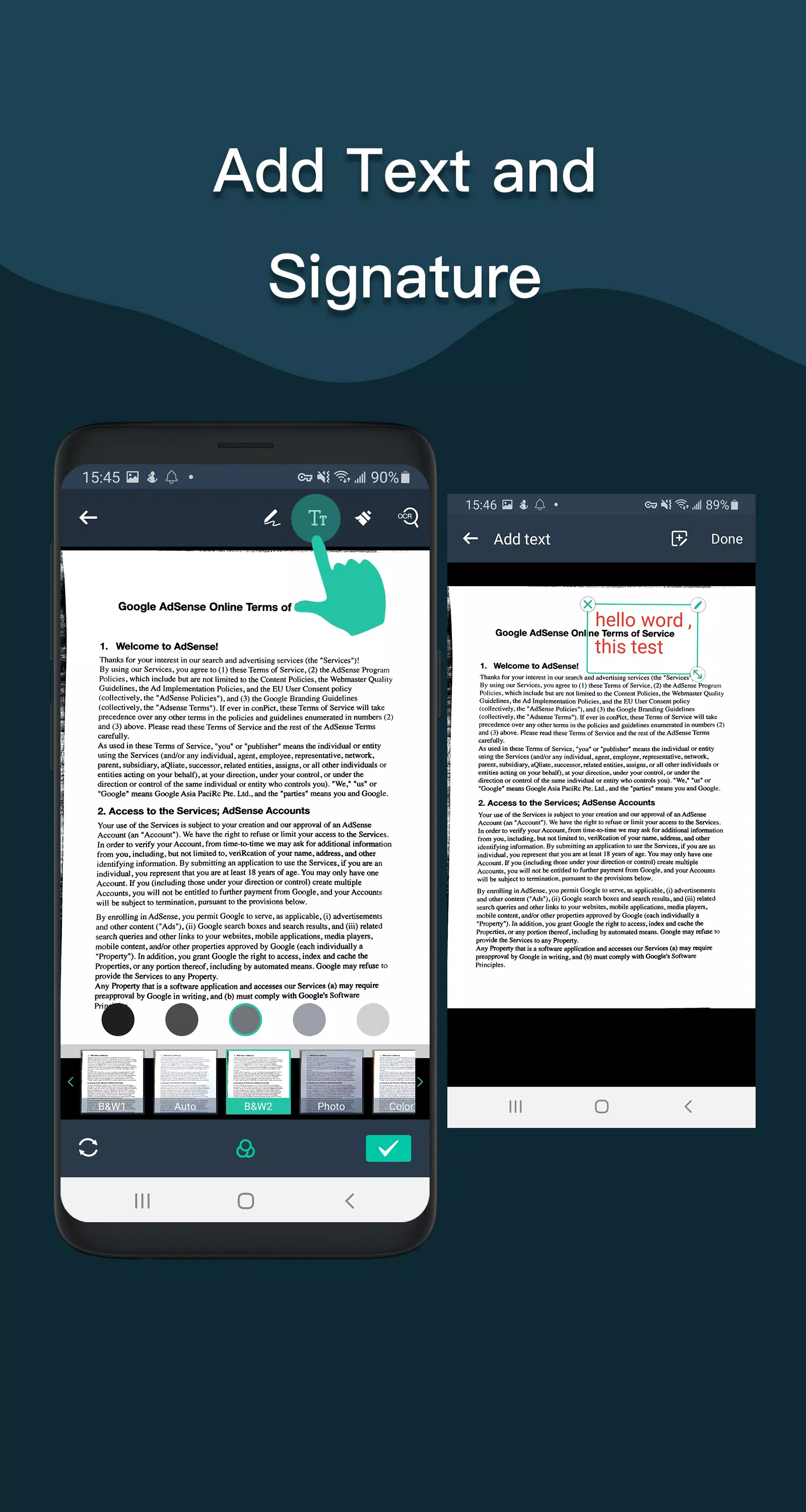 Simple Scan - PDF Scanner App Ekran Görüntüsü 3