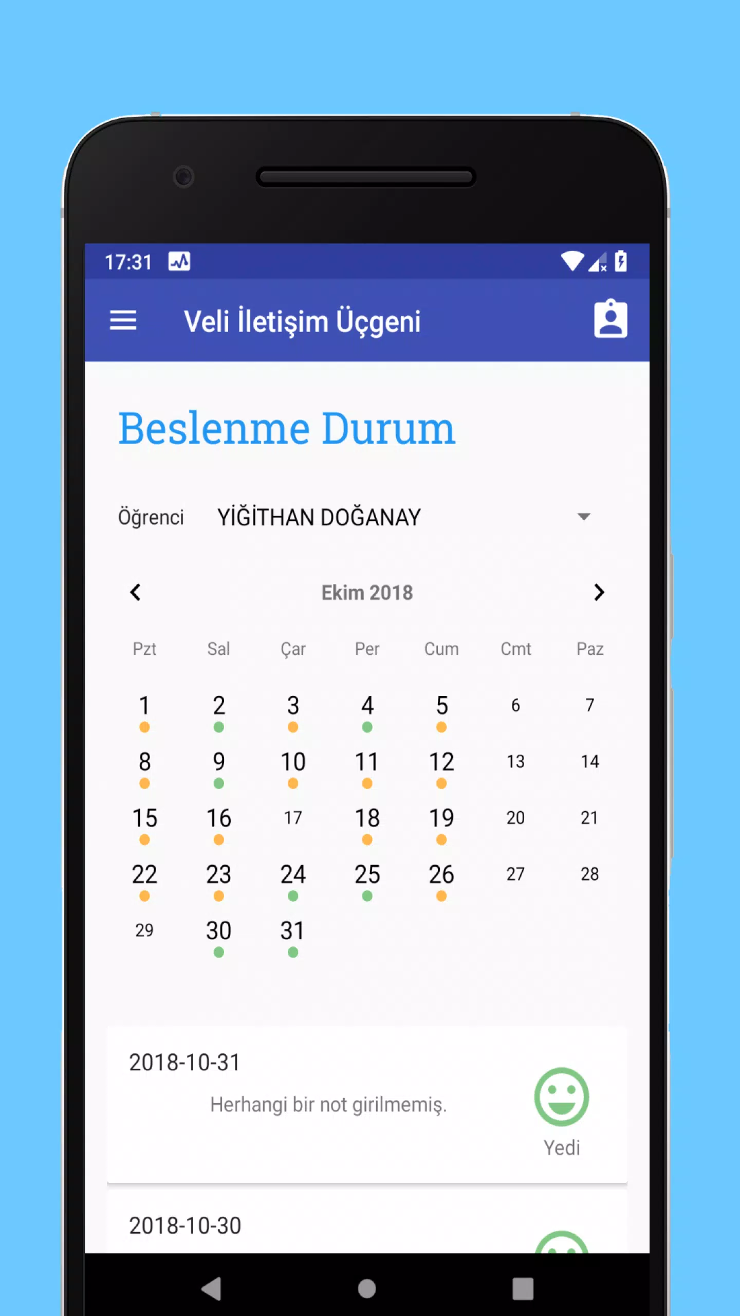 Okyanus Veli İletişim Üçgeni Captura de tela 3