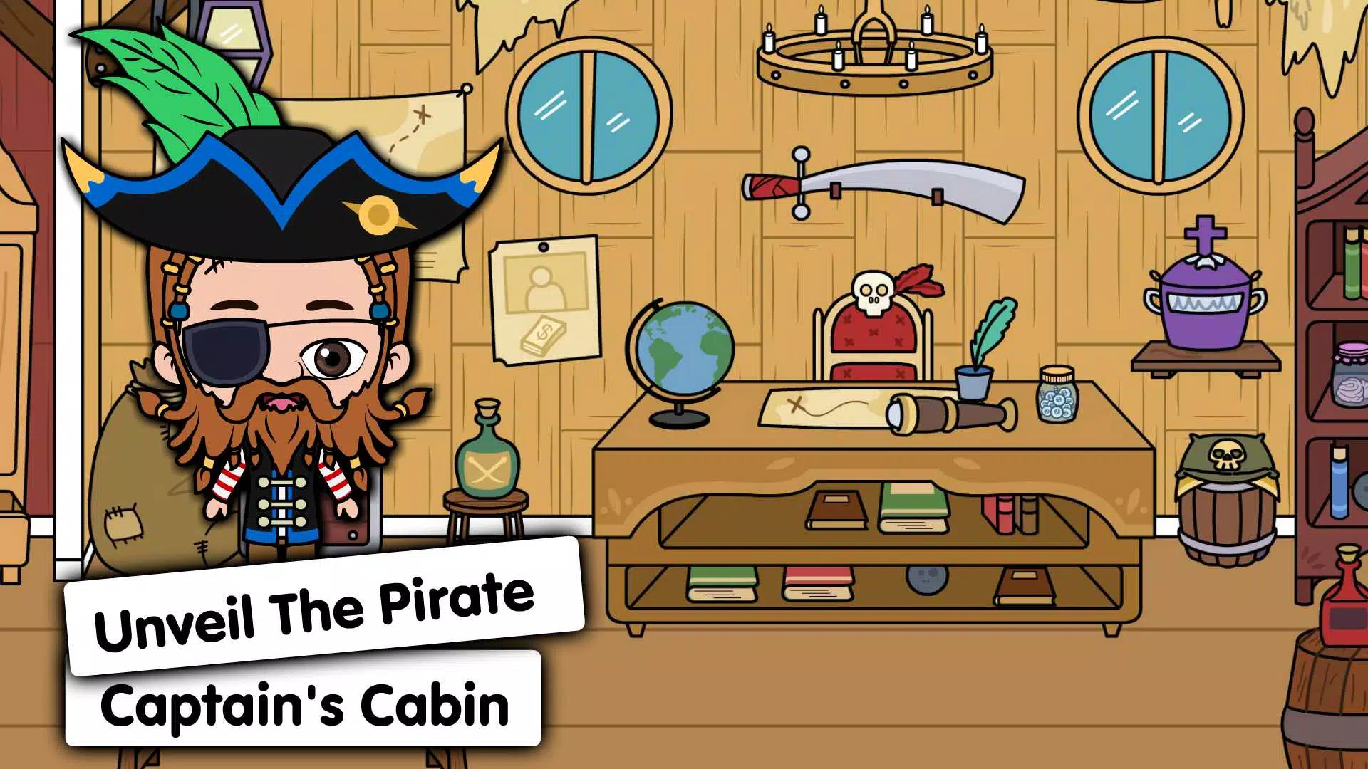My Pirate Town: Treasure Games スクリーンショット 3