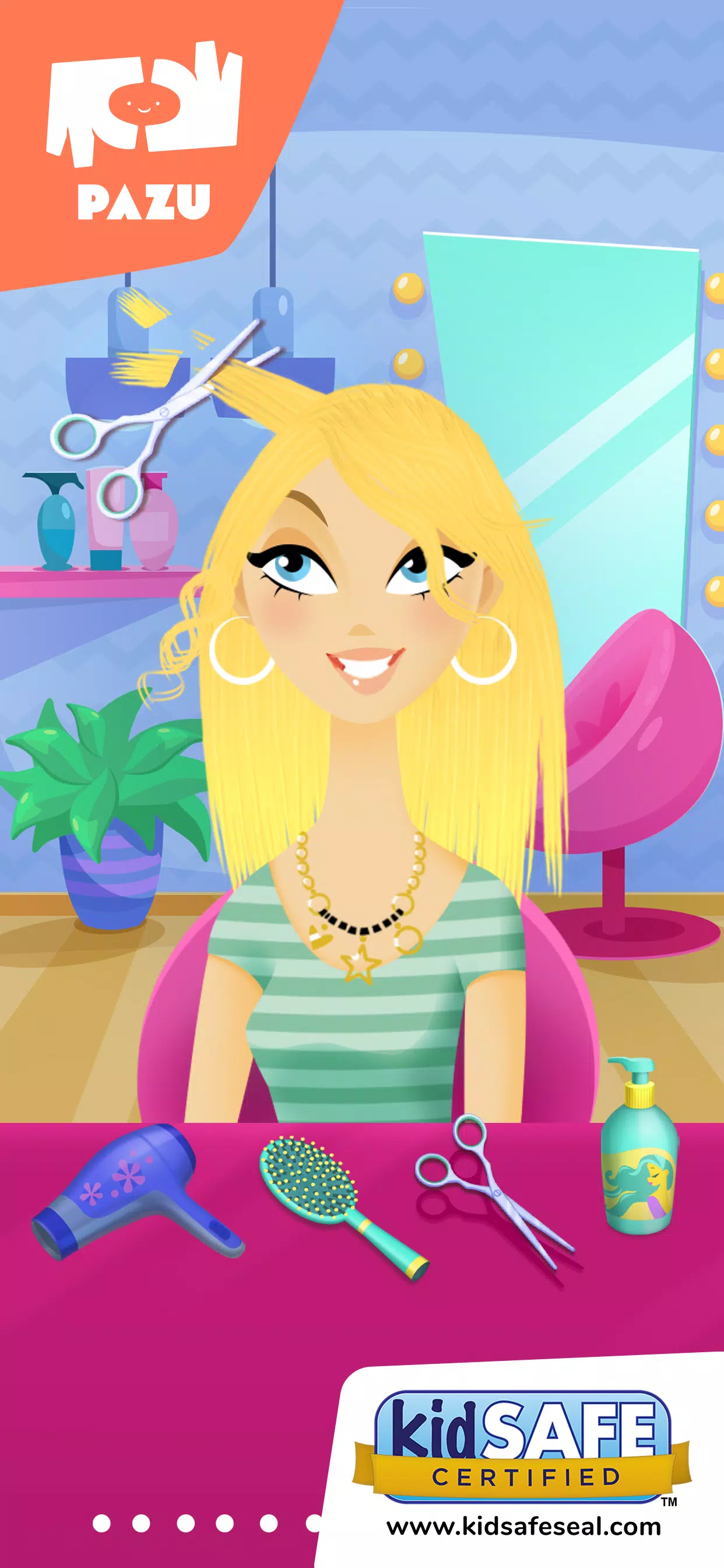 Girls Hair Salon Screenshot 1