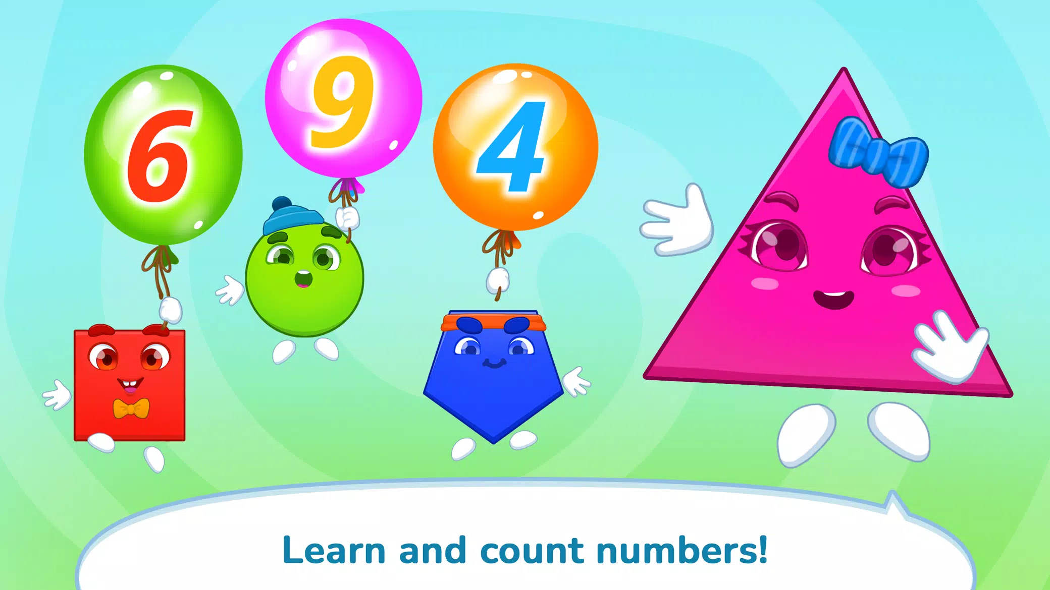 Numbers & Shapes Learning Game Captura de pantalla 3