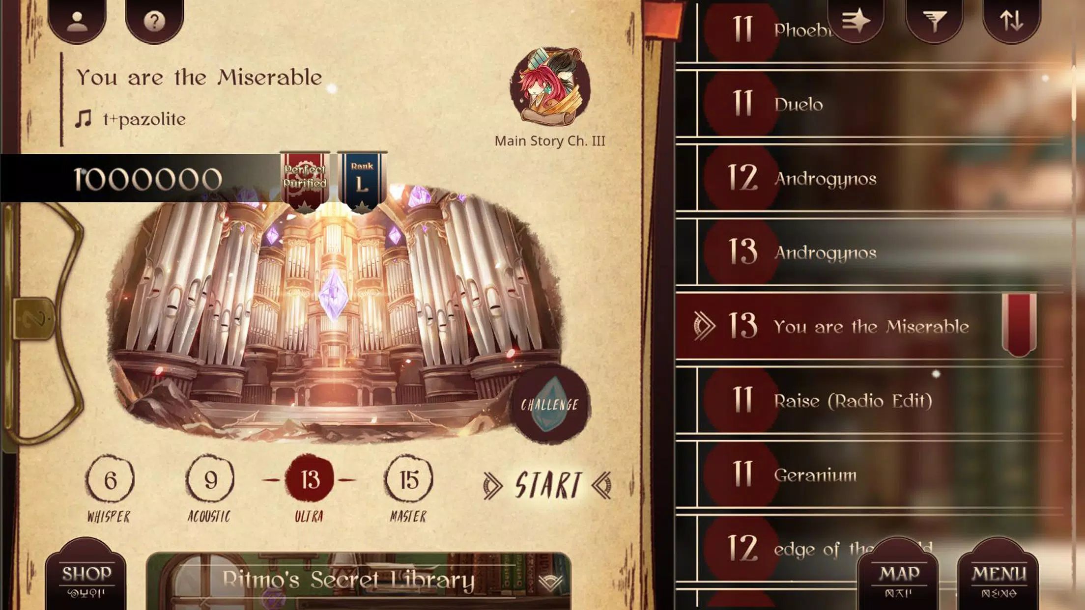 Lanota Screenshot 2